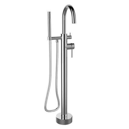 LaToscana Elba Free-standing Floor-mounted Tub Filler with 1.8 GPM Hand Shower - Model Bath