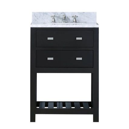 Water Creation 24" Espresso Single Sink Bathroom Vanity with Faucet From The Madalyn Collection MADALYN24EF - Model Bath