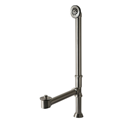 Water Creation Lift and Turn Exposed Finish Tub Drain For Claw Foot or Other Elegant Tubs in Brushed Nickel Finish WO-0001-02 - Model Bath