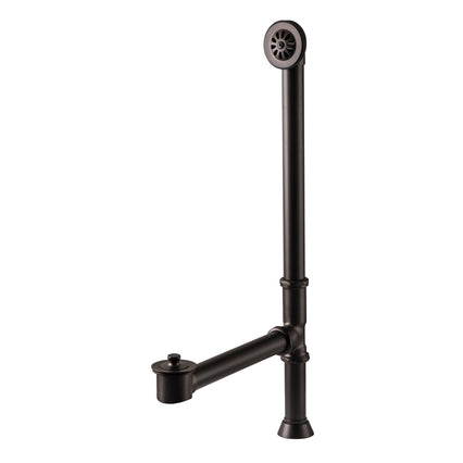 Water Creation Lift and Turn Exposed Finish Tub Drain For Claw Foot or Other Elegant Tubs in Oil-rubbed Bronze Finish WO-0001-03 - Model Bath