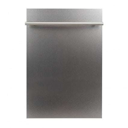 ZLINE 18" Top Control Dishwasher in DuraSnow® Finished Stainless Steel with Stainless Steel Tub and Modern Style Handle DW-SS-18 - Model Bath