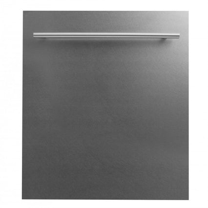 ZLINE 24" Top Control Dishwasher in DuraSnow® Stainless Steel with Stainless Steel Tub and Modern Style Handle DW-SS-24 - Model Bath