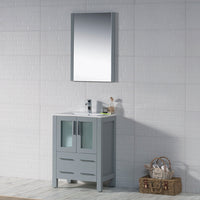 Sydney 24 Inch (Vanity Only) Metal Grey