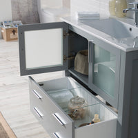 Sydney 36 Inch (Vanity Only) Metal Grey