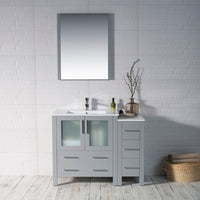 Sydney 42 Inch (Vanity Only) Metal Grey