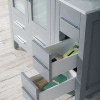 Sydney 42 Inch (Vanity Only) Metal Grey