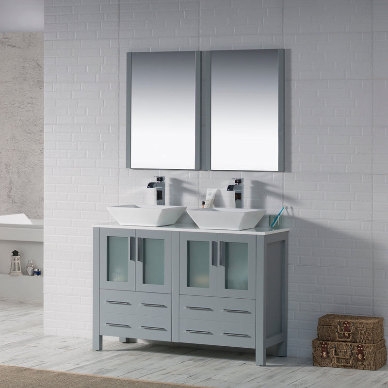 Sydney 48 Inch (Vanity Only) Metal Grey