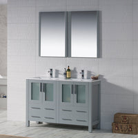 Sydney 48 Inch (Vanity Only) Metal Grey