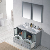 Sydney 48 Inch (Vanity Only) Metal Grey