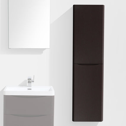 Athens 16 Inch Side Cabinet -Chestnut