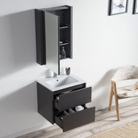 Valencia 24 Inch Vanity (Vanity Only) Silver Grey