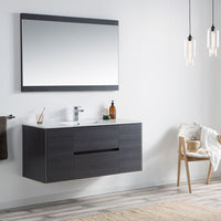 Valencia 48 Inch Single Vanity (Vanity Only) Silver Grey