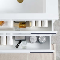 Sofia 30 Inch Vanity (Vanity Only) Matte White