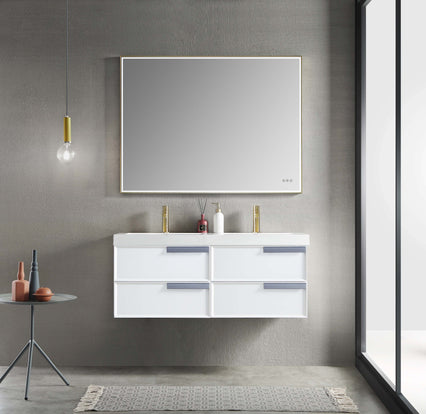 Sofia 48 Inch Vanity (Vanity Only) Matte White