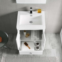 Lyon 24 Inch Vanity (Vanity Only) Matte White