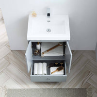Lyon 24 Inch Vanity (Vanity Only) Matte Grey