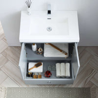 Lyon 30 Inch Vanity (Vanity Only) Matte Grey