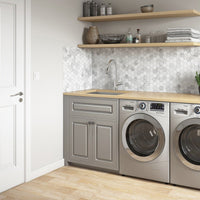 Ruvati 24" x 18" x 13" Deep Laundry Utility Sink Undermount 16 Gauge Stainless Steel - RVU6124