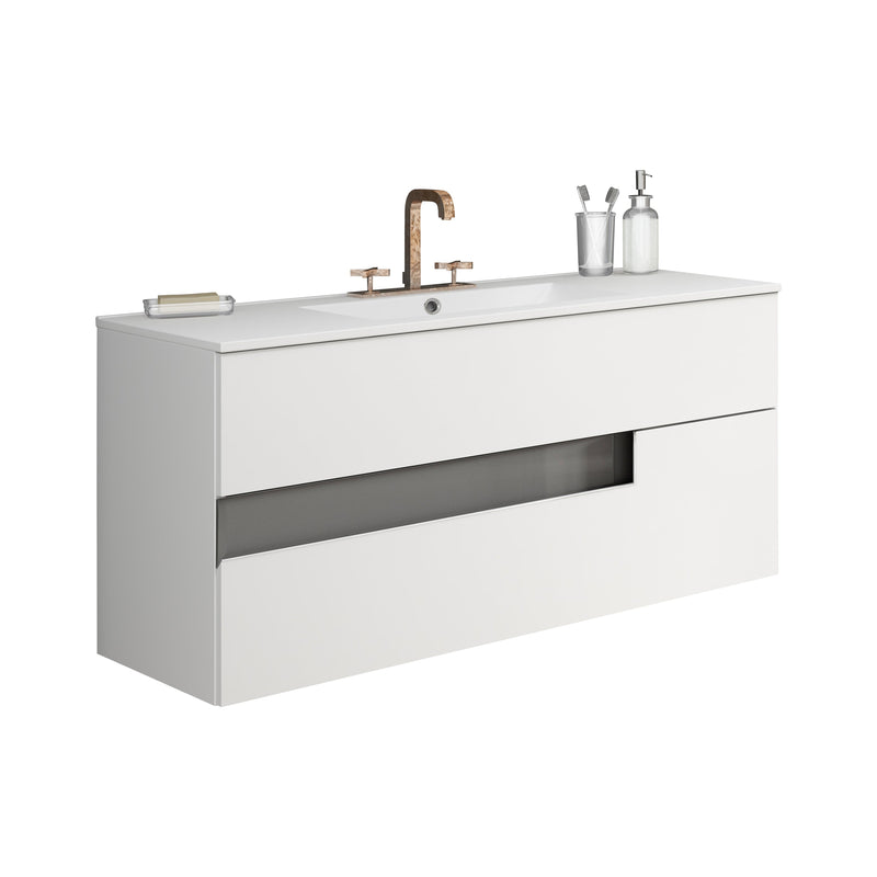 Vision Vanity 40" White and Grey