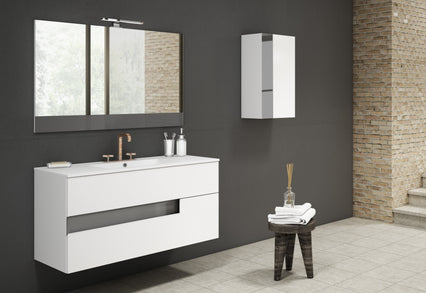 Vision Vanity 40" White and Grey