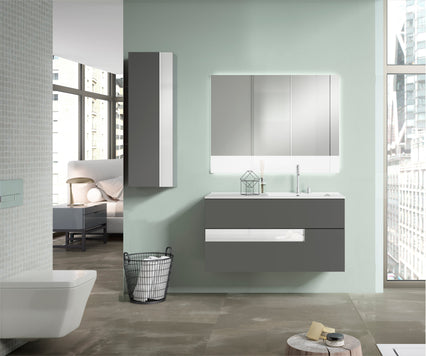 Vision Vanity 40" Grey and White