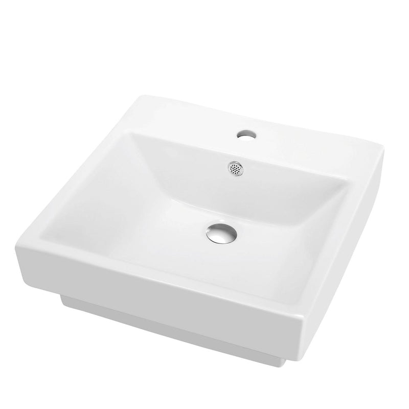 Ceramic Basin 20″ X 20″ Top-Mount Square