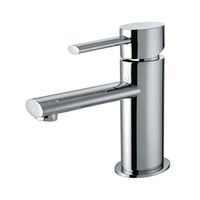 Simple Single Handle Lavatory Faucet Chrome