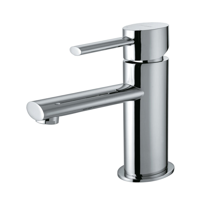 Simple Single Handle Lavatory Faucet Chrome
