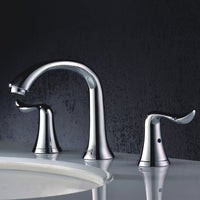Wide Spread Lavatory Faucet - Chrome