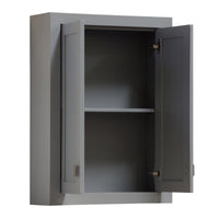 Water Creation Madison Collection Wall Cabinet in Cashmere Grey MADISON-TT-G