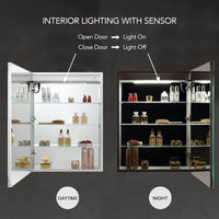 Vega – 24 Inches LED Medicine Cabinet  (Left Side)