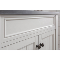 Water Creation Potenza 30" Bathroom Vanity in Earl Grey with Blue Limestone Top with Faucet POTENZA30EGF1