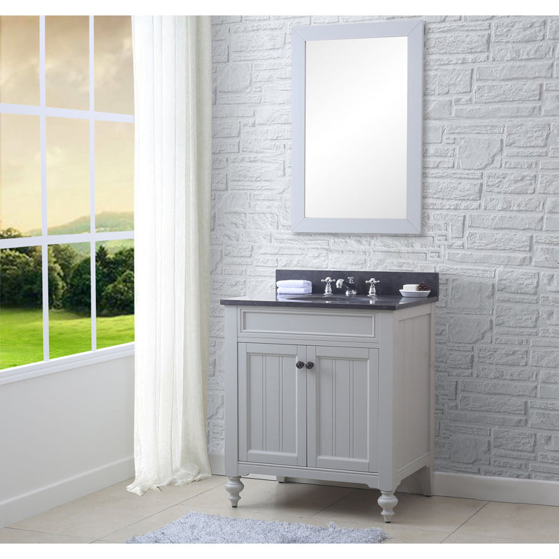 Water Creation 30" Earl Grey Single Sink Bathroom Vanity From The Potenza Collection POTENZA30EG