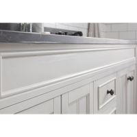 Water Creation Potenza 60" Bathroom Vanity in Earl Grey with Blue Limestone Top with Faucet POTENZA60EGF2