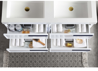 Sofia 48 Inch Vanity (Vanity Only) Matte White