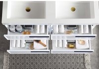 Sofia 48 Inch Vanity (Vanity Only) Matte Grey