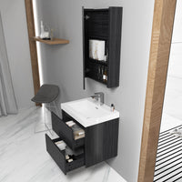Valencia 24 Inch Vanity (Vanity Only) Silver Grey