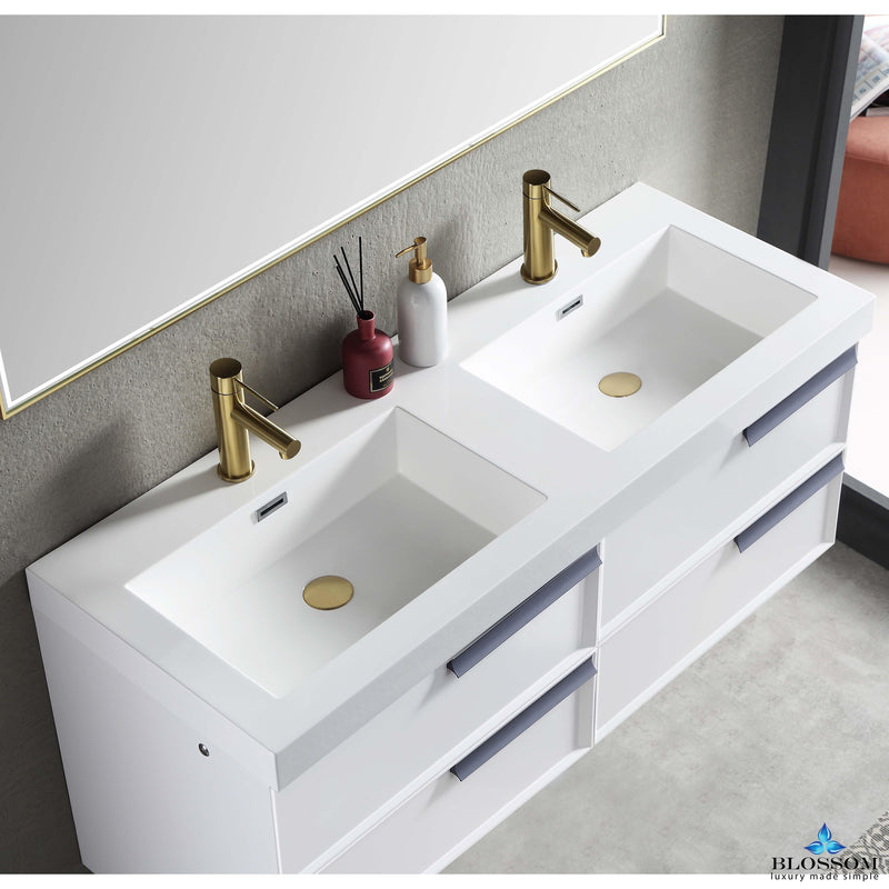 Sofia 48 Inch Vanity (Vanity Only) Matte White