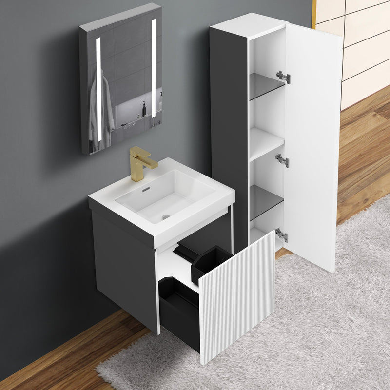Positano 20″ (Vanity Only) White
