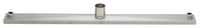 ALFI 36" Brushed Stainless Steel Linear Shower Drain w/ Solid Cover