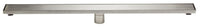 ALFI 36" Brushed Stainless Steel Linear Shower Drain w/ Solid Cover