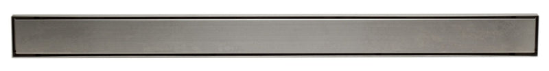 ALFI 36" Brushed Stainless Steel Linear Shower Drain w/ Solid Cover