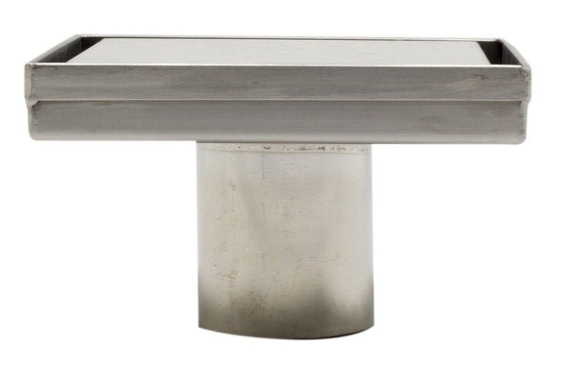 ALFI brand  5"x5" Square Brushed Stainless Steel Shower Drain w/ Solid Cover