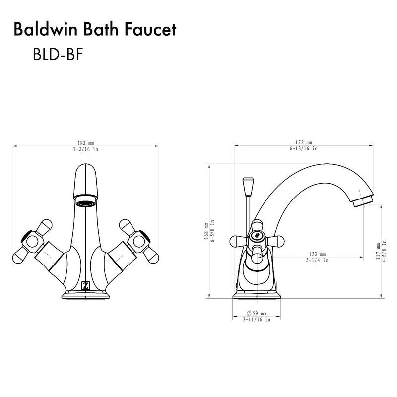 ZLINE Baldwin Bath Faucet