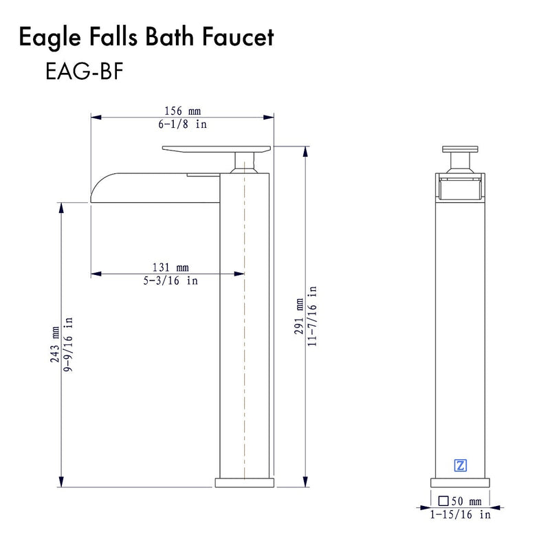 ZLINE Eagle Falls Bath Faucet
