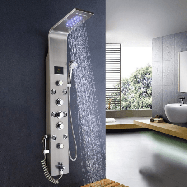 Rain Shower Panel - Model Bath