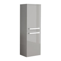 LaToscana Ambra Wall Mounted Floating Linen Tower with 2 Shelves - Model Bath