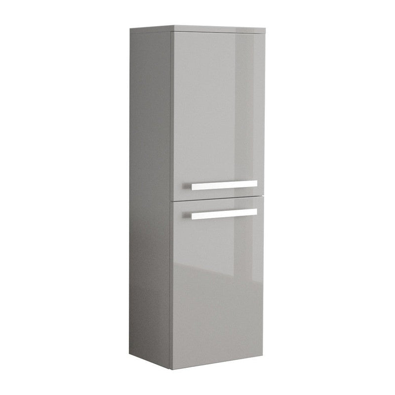 LaToscana Ambra Wall Mounted Floating Linen Tower with 2 Shelves - Model Bath