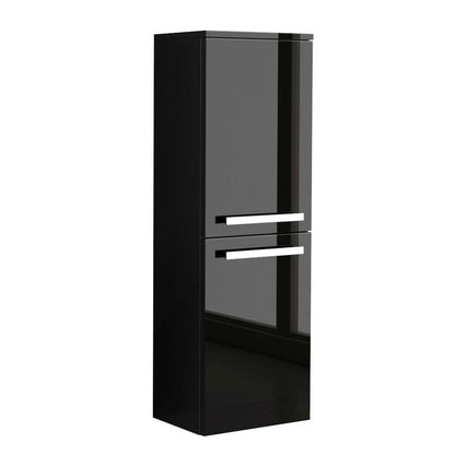 LaToscana Ambra Wall Mounted Floating Linen Tower with 2 Shelves - Model Bath