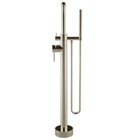 LaToscana Elba Free-standing Floor-mounted Tub Filler with 1.8 GPM Hand Shower - Model Bath